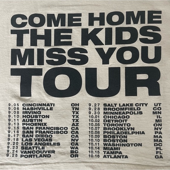 Official Jack Harlow Tour merchandise, size XL - Picture 3 of 4